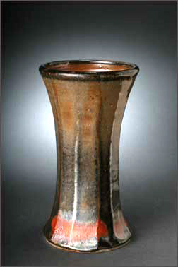multicolored flare vase