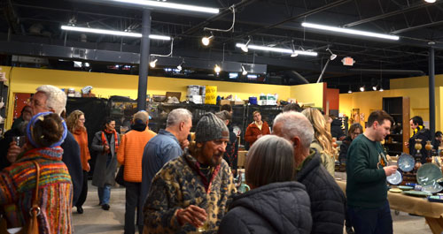 Holiday Sale shoppers