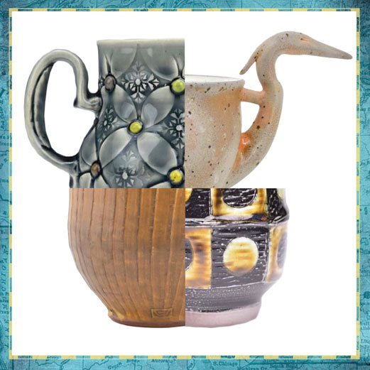 Great Lakes Cup Show invited artists collage